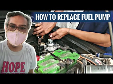 How To Replace Fuel Pump & Filter | Mitsubishi Adventure | Diesel Car