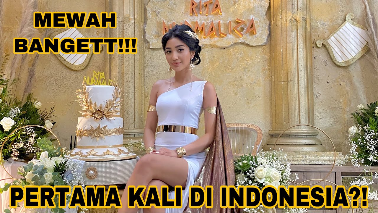 SUPER MEWAH! SEHARI JADI DEWI YUNANI | Ancient Greece Birthday Party