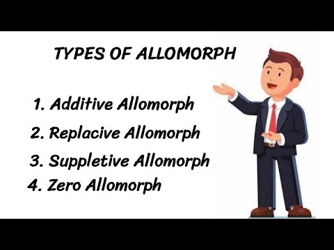 Types of Allomorphs in Urdu| Zero Allomorphs| Additive and Suppletive Allomorph| Replacive Allomorph