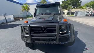 The Mercedes-Benz G-Class G 550 4x4² converted from 2012 G550