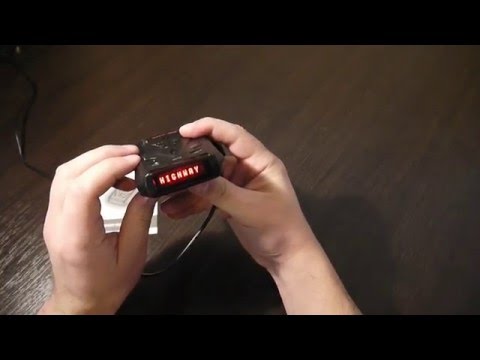 Sho-Me 720 radar detector for car set content review