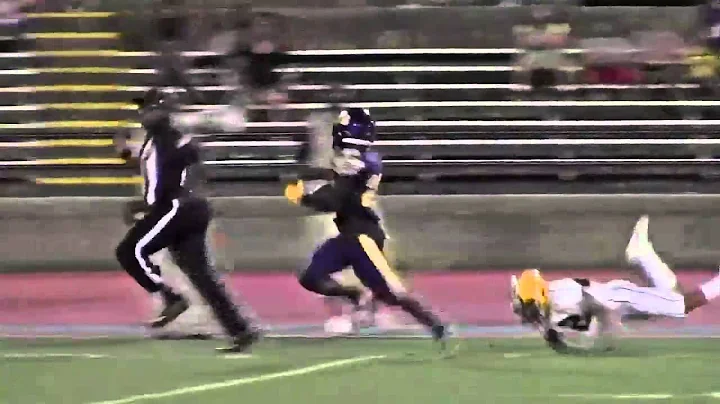 Watch St. Aug's Darrell Landry take a 92-yd kickof...