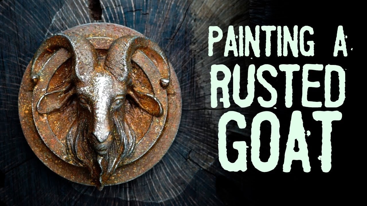 Painting a Rusted Goat
