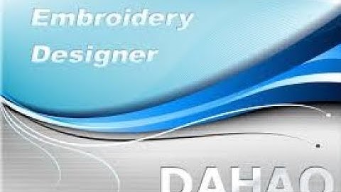 Making beads and dual sequins design in emcad dahao software