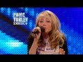 Paige Turley Skinny Love - Britain's Got Talent 2012 audition - International version