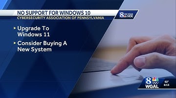 On Your Side: Microsoft ends support for Windows 10, urges users to upgrade
