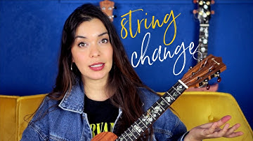 When should I change the strings on my ukulele?