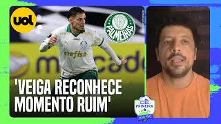 &#39;RAPHAEL VEIGA RECONHECE MOMENTO RUIM E SABE QUE DARÁ VOLTA POR CIMA NO PALMEIRAS&#39;, DIZ HERNAN