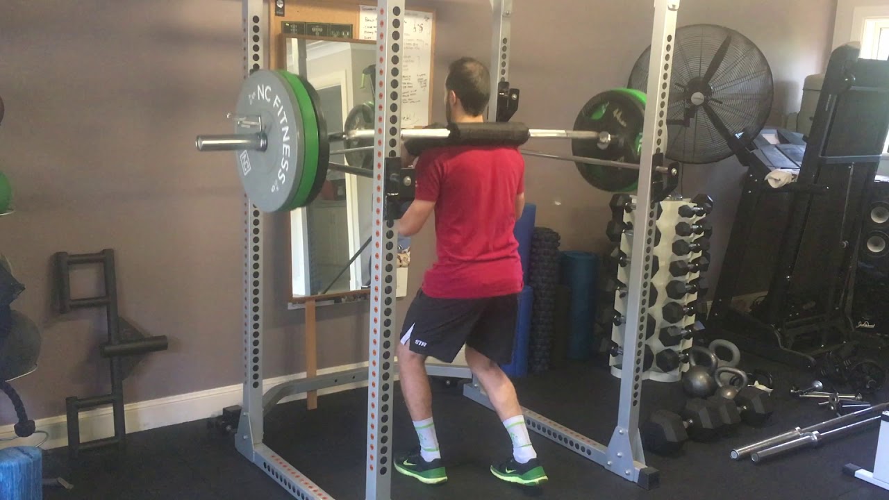 Safety Bar Split Stance Pin Squat YouTube