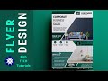Illustrator CC Tutorial | Graphic Design | Business Flyer Design