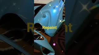 repaint body halus mio sporty lembayung biru telur asin #beranda #fyp #repaint #mio #reels #tiktok #