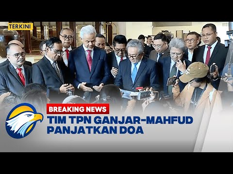 BREAKING NEWS - Tim TPN Ganjar Mahfud Panjatkan Doa Sebelum Sidang Putusan MK