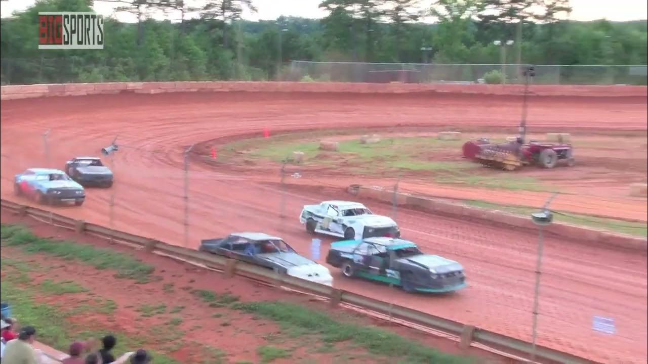 Pure Stock 4 Heat Race at Halifax County Motor Speedway 6/24/2023 YouTube