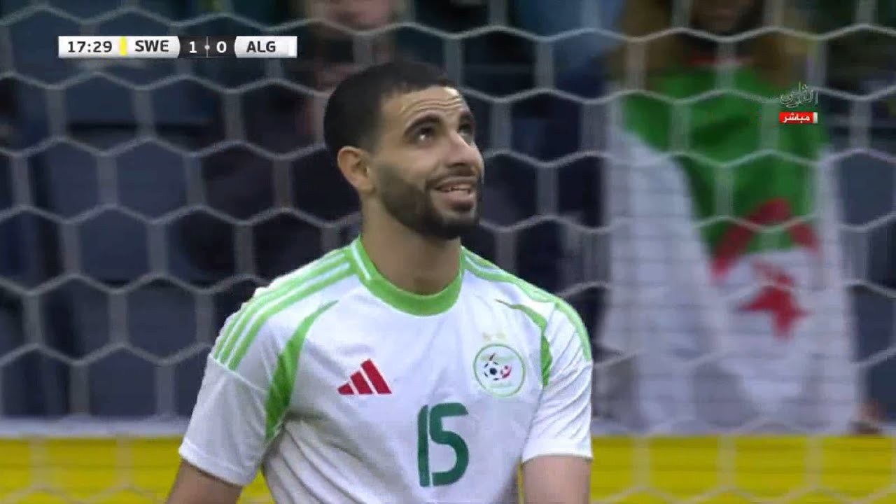 Rayan Ait-nouri vs Sweden MATCH AMICAL (10/06/2025)