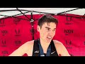 Rocky Hansen after his runner up finish at USATF Cross Country Championships 