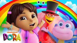 Dora’s Aventuras! #8 w/ Big Red Chicken 🐓 Learn About Colores Mini Episode! | Dora & Friends