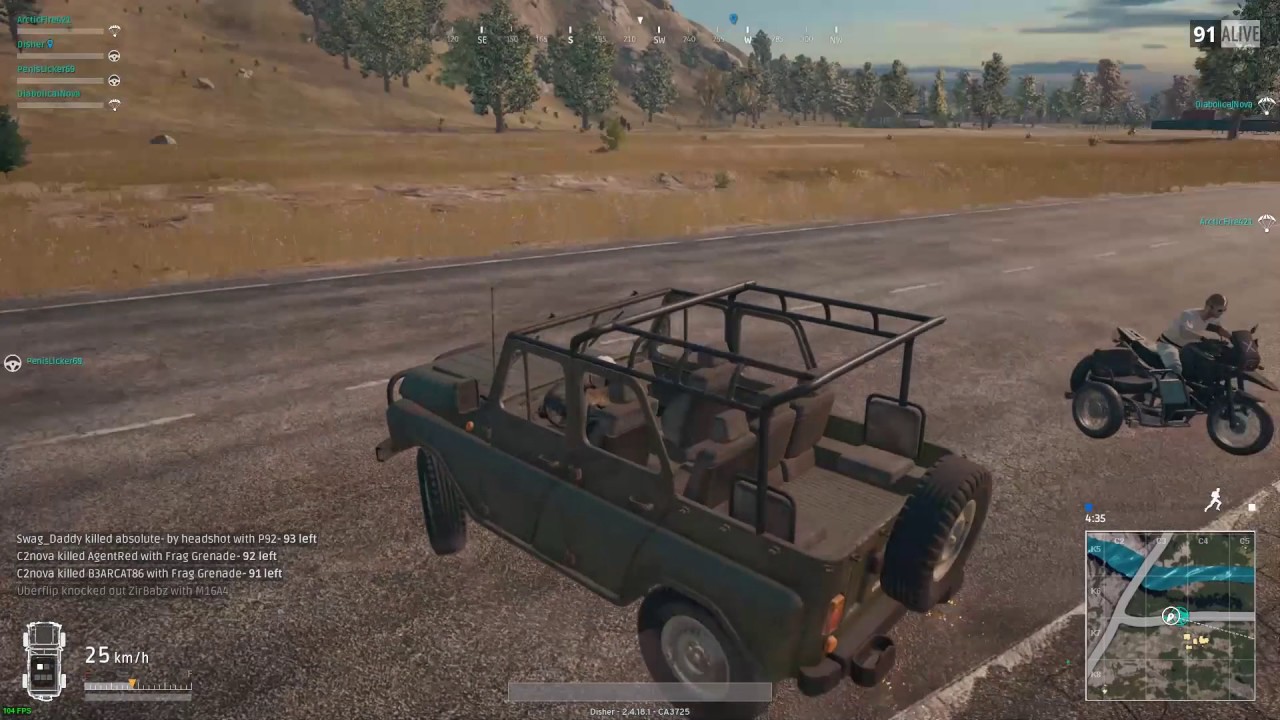 PlayerUnknown's Battlegrounds - Vehicle EXPLOSION!