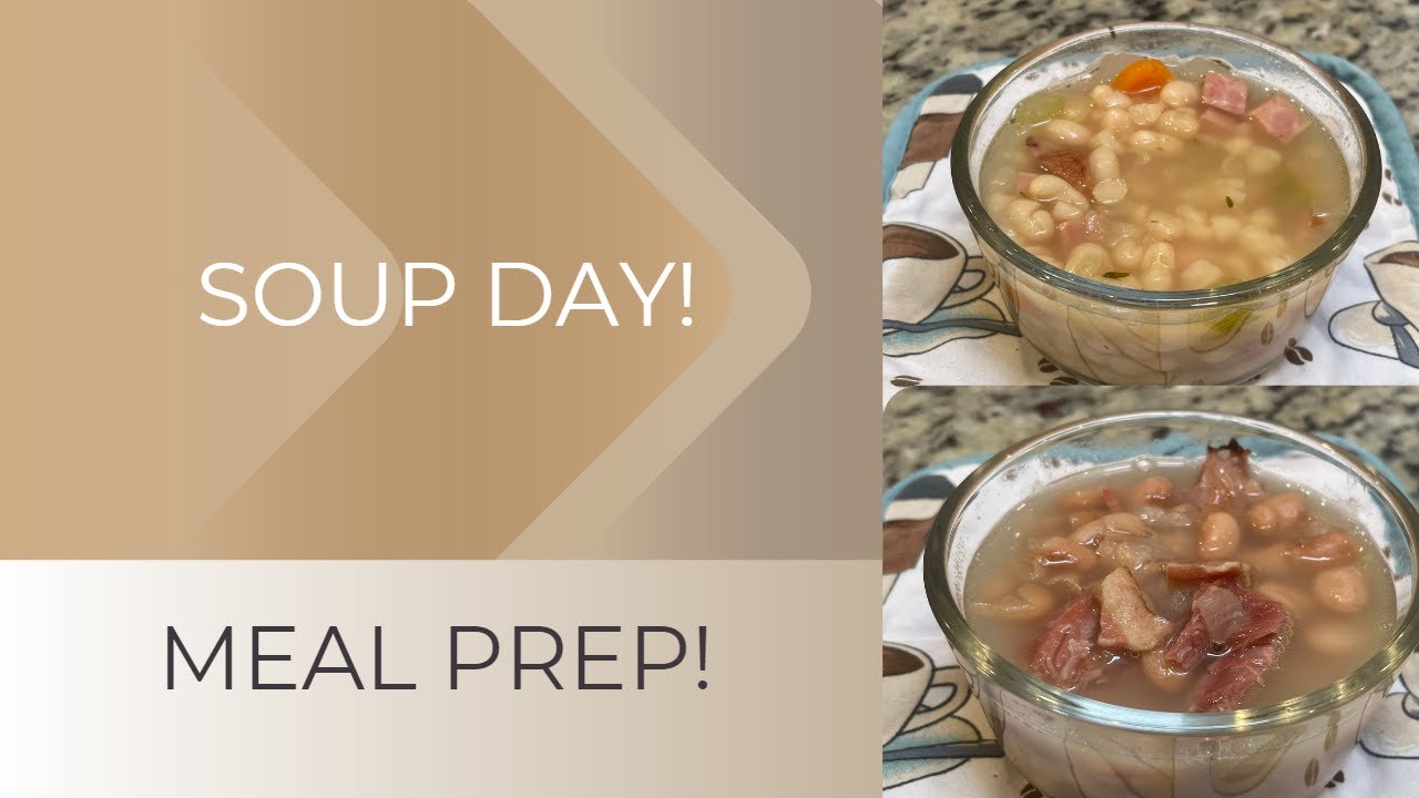 Comfort Food for Cold Winter Nights! Navy Bean Soup and Pinto Beans