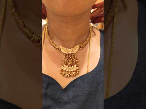 Pothys Swarnamahal Meenakshi Collections 🪷Kanti Necklace #lachuslifestyle