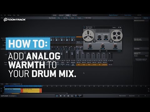 Superior Drummer 3: How to add analogue warmth to your drum mix