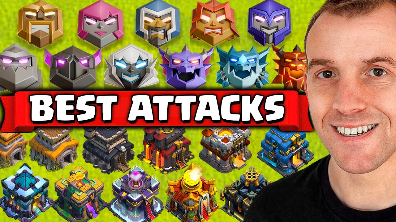 Best Ranked Attack Strategy for Every Town Hall