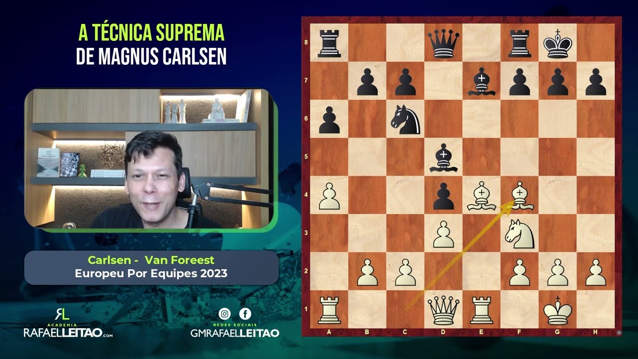 A Técnica Suprema de Magnus Carlsen! 