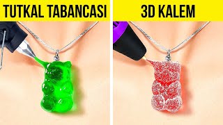 TUTKAL TABANCASI VE 3D KALEM || KOLAY PROJELER VE PRATİK İPUÇLARI