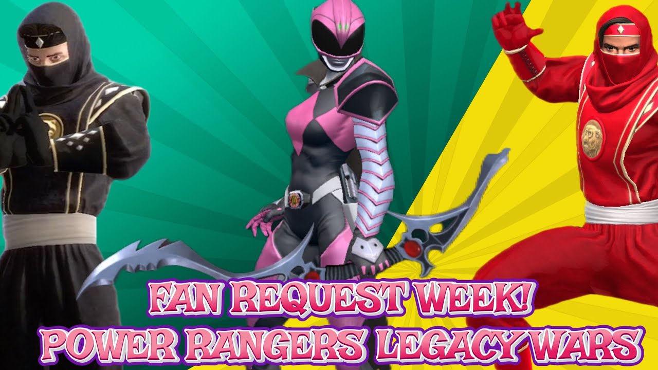 FAN REQUEST WEEK: RANGER SLAYER, ADAM AND ROCKY! POWER RANGERS LEGACY WARS GAMEPLAY 