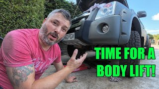 Isuzu Rodeo DMax Body Lift - The Cab