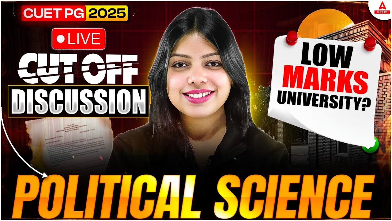 CUET PG Political Science Live Cut off Analysis | CUET PG 2025 Cut off ...