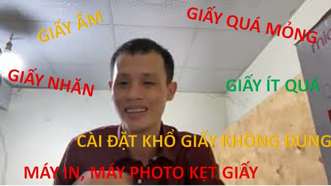 MÁY IN, MÁY PHOTOCOPY KẸT GIẤY PHẦN NHIỀU DO GIẤY, MUA GIẤY NÀO ỔN ĐỂ SỬ DỤNG| VPP ATO