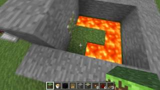 Minecraft Trolling School: Annoying Lava/ Rail Machine [E3]