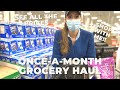 Once-A-Month Grocery Haul for our LARGE FAMILY || Going Back to My OLD Ways