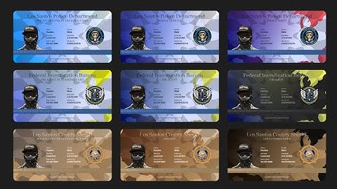 Fivem ID Card Script [METADATA - BADGE - FIREARMS - DRIVING]