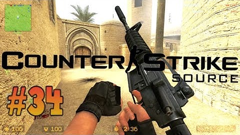 Counter-Strike: Source - 2021 Multiplayer - de_dust2 unlimited - Gameplay #34 (PC HD) [1080p60FPS]