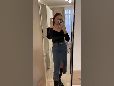 Распаковка Вайлдберрис | джинсовая юбка | арт вб 159577811 #вайлдберриз ...