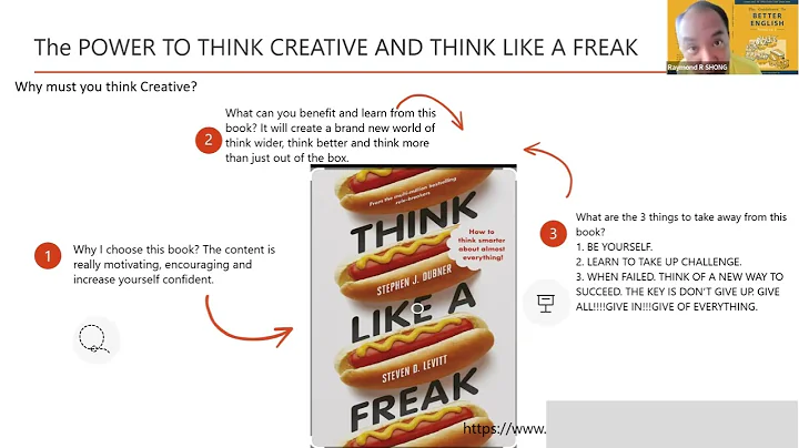 DAY 2 Think Creative and Think Like a Freak