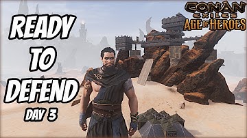 I Built a Base on the MOST ACTIVE PvP Server - Conan Exiles 2025