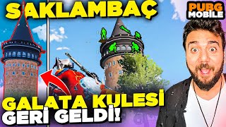 OHA! Yeni GALATA KULESİ’nde SAKLAMBAÇ! EFSANE ZOR! PUBG Mobile