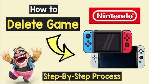 Delete Game Nintendo Switch | Uninstall Games Software Nintendo Switch OLED | Archive Game Nintendo