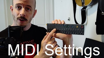 Learning OP-Z: Other Gear Part 1 (MIDI Settings)