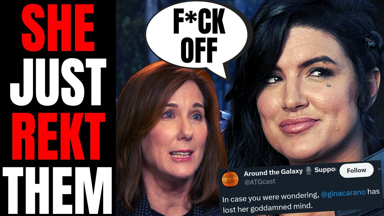 Gina Carano DESTROYS Kathleen Kennedy And Lucasfilm | SLAMS Disney Star Wars Shill In BRUTAL Post!