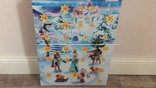 Adventskalender Playmobil | Eislaufprinzessin im Schlosspark | Unboxing | Advent Calendar 2016 screenshot 1