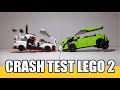 LEGO Crash Test Ep 2 in Super Slow motion 1000 fps - BrickVersion