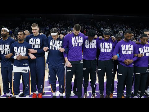 Kings, Nuggets unite for moment of solidarity with Alex Len, Ukraine