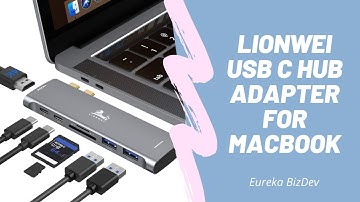 LIONWEI USB C Hub Adapter for MacBook | $100k BONUSES in Description