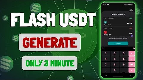 How to Make flash usdt on MetaMask - Flash USDT in trust wallet