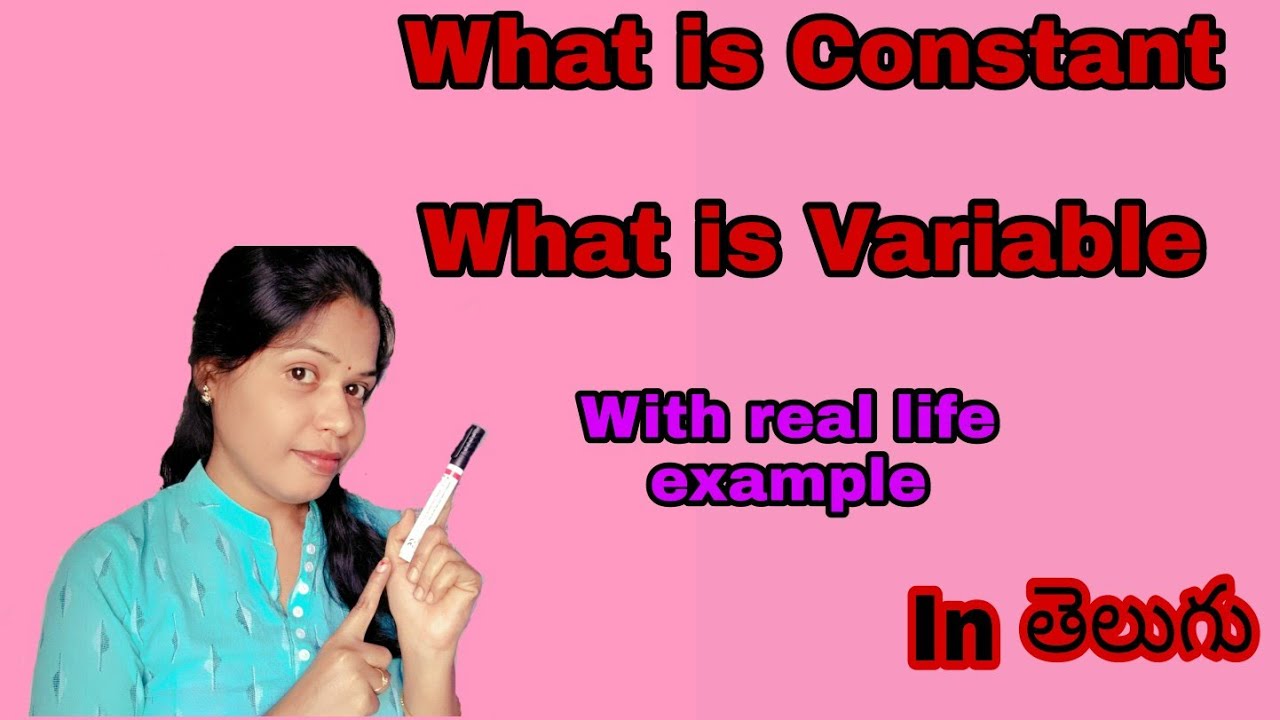 variable presentation meaning in telugu