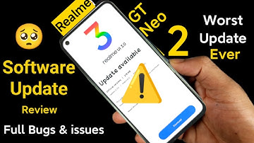 Realme GT Neo 2 Lagging issue after update worst software update don