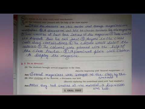 Std:6th , Subject:English,